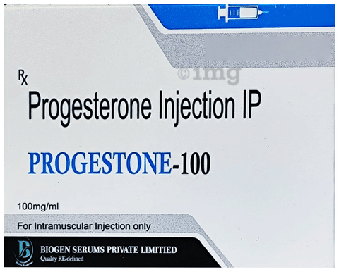 Progestone 100 Injection image