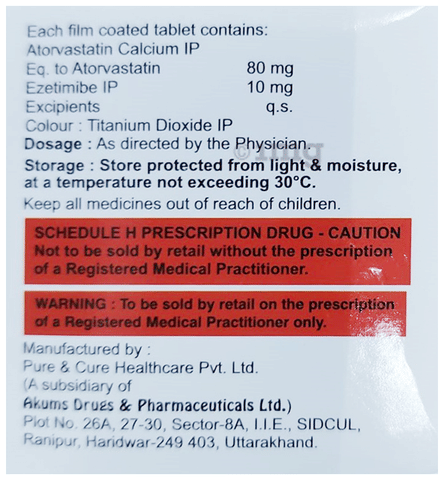 AtorSave EZ 80 Tablet image