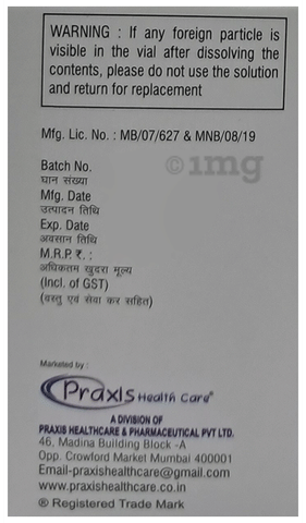 Tazoprax 4.5 Injection image