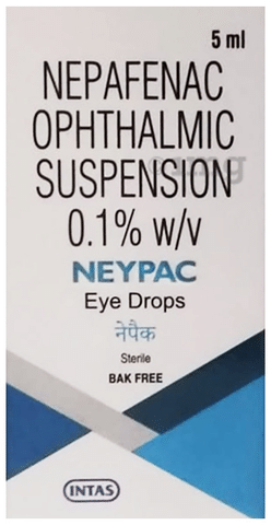 Neypac Eye Drop BAK Free
