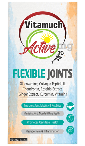 Vitamuch Active Flexible Joints Softgel Capsule image