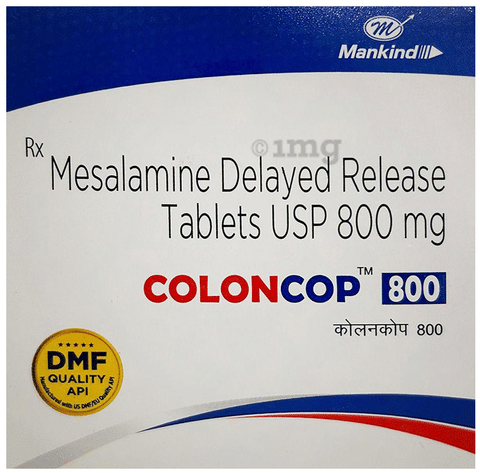 Coloncop 800mg Tablet DR image Coloncop 800mg Tablet DR image