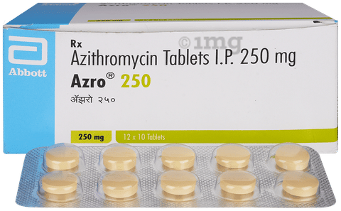 Azro 250mg Tablet image