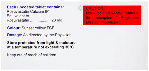Rosugard 20mg Tablet image Rosugard 20mg Tablet image
