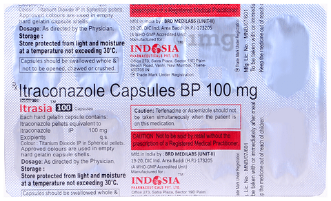 Itrasia 100 Capsule image Itrasia 100 Capsule image