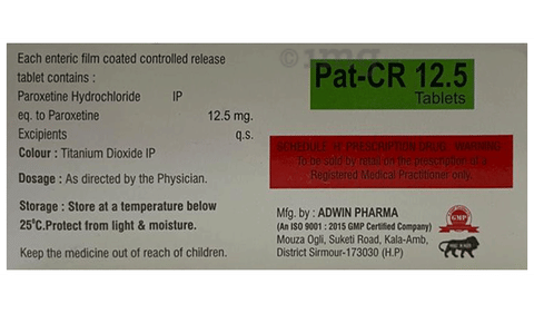 Pat-CR 12.5 Tablet image Pat-CR 12.5 Tablet image
