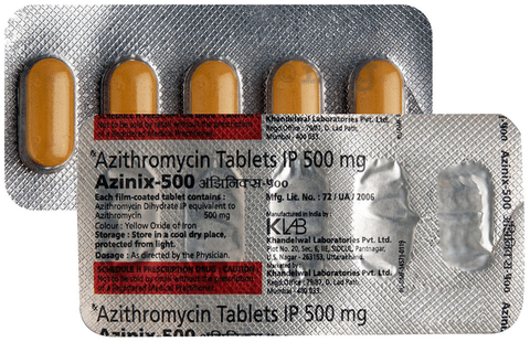 Azinix 500mg Tablet image Azinix 500mg Tablet image