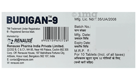 Budigan 9 Tablet CR image