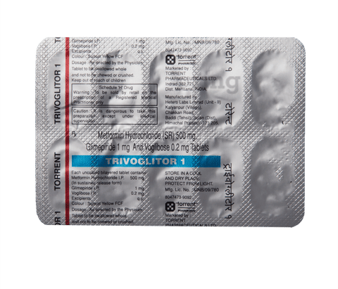 Trivoglitor 1 Tablet SR image