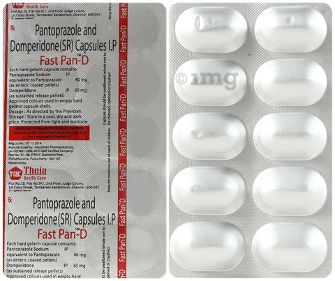 Fastpan D 30mg/40mg Capsule
