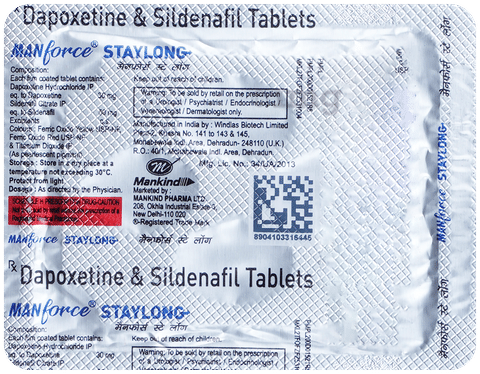 Manforce Staylong Tablet image Manforce Staylong Tablet image