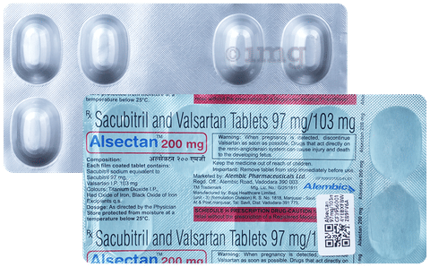 Alsectan 97mg/103mg Tablet image Alsectan 97mg/103mg Tablet image