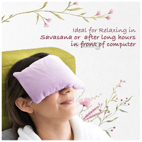 Sarveda Lavender Scented Eye Pillows for Yoga Meditation and