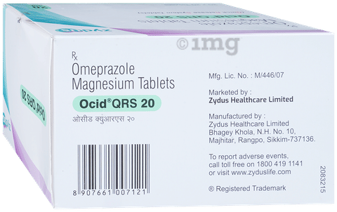 Ocid QRS 20 Tablet image