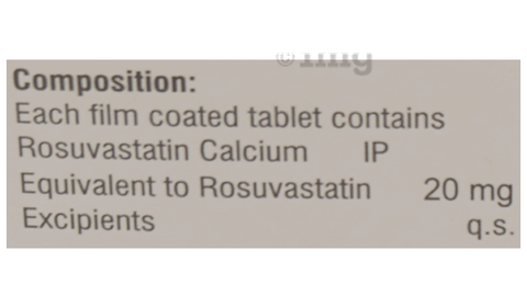 Rosutez 20 Tablet image Rosutez 20 Tablet image