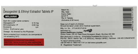 Miliana Tablet image Miliana Tablet image