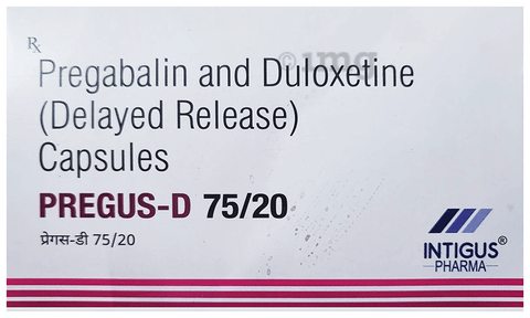 Pregus-D 75/20 Capsule DR image Pregus-D 75/20 Capsule DR image