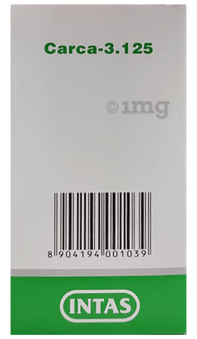 Carca 3.125mg Tablet image Carca 3.125mg Tablet image