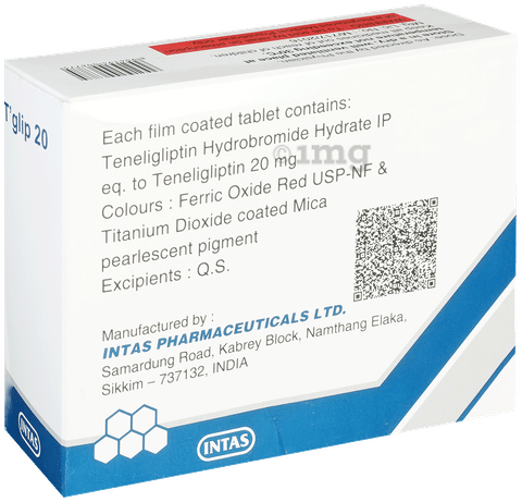 T Glip 20 Tablet image