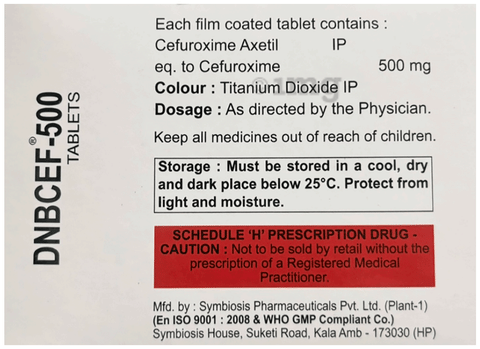 Dnbcef 500 Tablet image Dnbcef 500 Tablet image