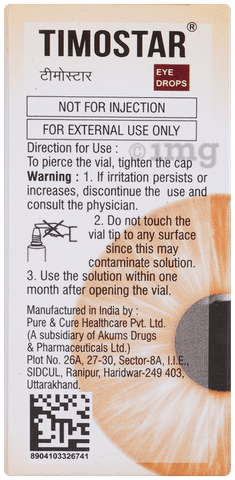 Timostar 0.5% Eye Drop image