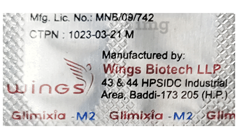 Glimixia-M 2 Tablet PR image Glimixia-M 2 Tablet PR image