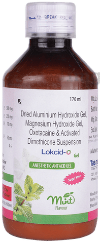 Lokcid-O Gel Mint Sugar Free