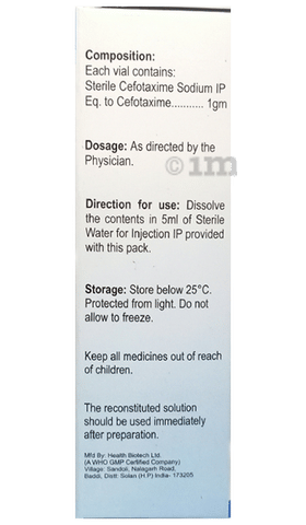 Opitax 1gm Injection image