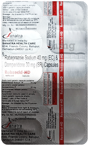 Rabzocid-HD Capsule SR image Rabzocid-HD Capsule SR image