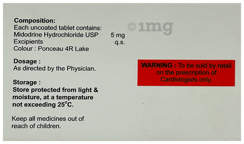 Drinela 5mg Tablet image
