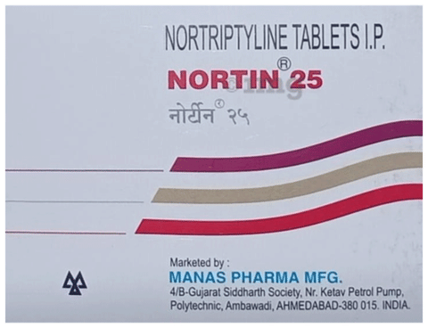 Nortin 25mg Tablet image