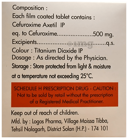 Cefruniv 500 Tablet image