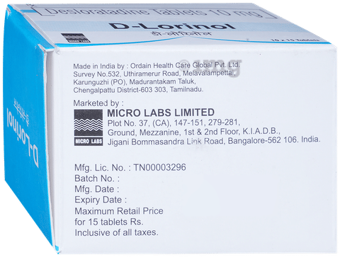 D-Lorinol Tablet image
