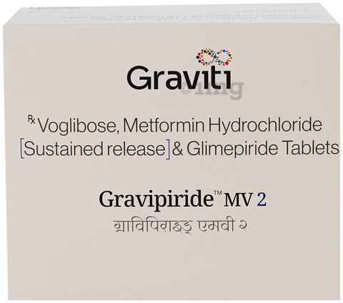 Gravipiride MV 2 Tablet SR image Gravipiride MV 2 Tablet SR image