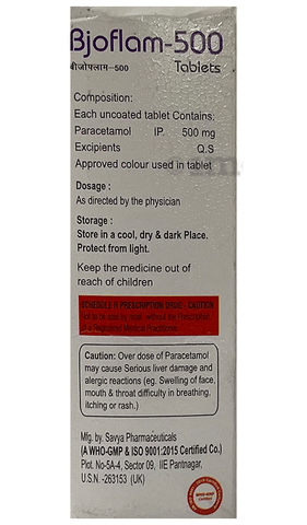 Bjoflam 500 Tablet image Bjoflam 500 Tablet image