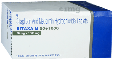 Sitaxa M 50/1000 Tablet image Sitaxa M 50/1000 Tablet image