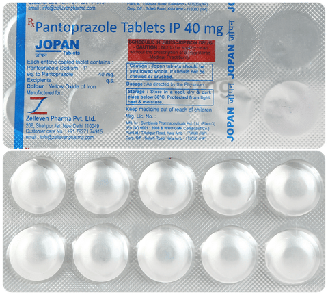 Jopan 40mg Tablet image