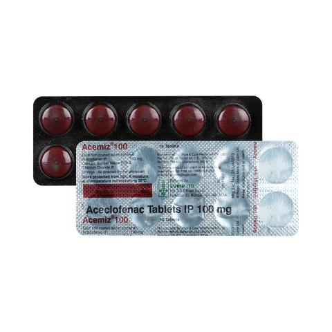 Acemiz 100 Tablet: Uses, Price, Dosage, Side Effects, Substitute, Buy Online