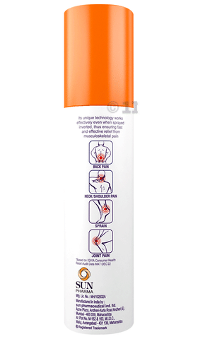 Volini Spray Spray for Sprain, Muscle and Joint Pain Relief | Quick Action | Long-Lasting Relief | Bone, Joint & Muscle Care image