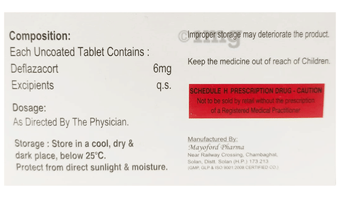 Zaflacort 6mg Tablet image