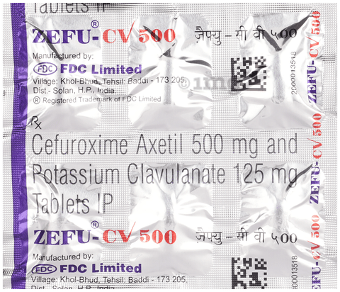 Zefu-CV 500 Tablet