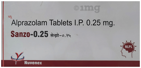 Sanzo 0.25 Tablet image Sanzo 0.25 Tablet image