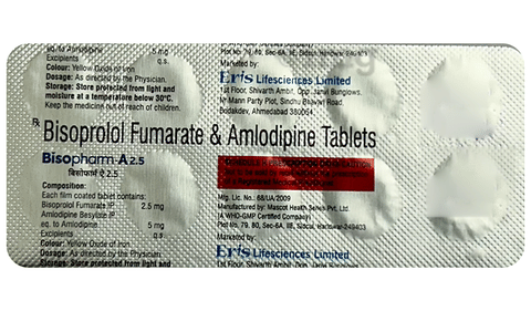 Bisopharm A 2.5 Tablet image Bisopharm A 2.5 Tablet image