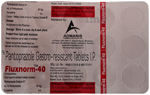 Fluxnorm 40 Tablet image
