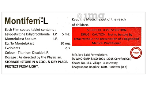 Montifem-L Tablet image Montifem-L Tablet image