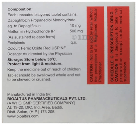 Daplogin-M 10 Tablet SR image Daplogin-M 10 Tablet SR image