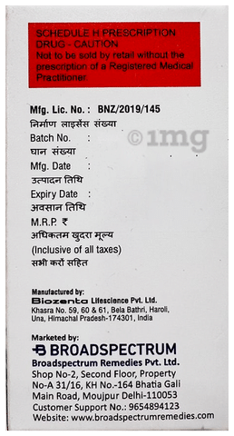 Nabtaxel 100mg Suspension for Injection