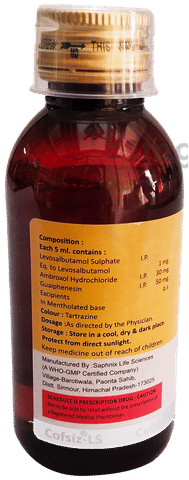 Cofsiz-LS Syrup image Cofsiz-LS Syrup image