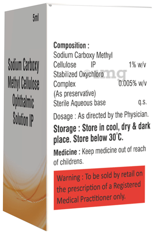 Medolution Sodium Carboxy Methyl Cellulose Ophthalmic Solution image