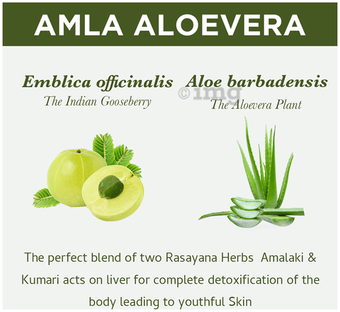 Uma Ayurveda Amla Alovera Juice | Digestion Skin Care Acne Mild Constipation:  Buy bottle of 1.0 Ltr Juice at best price in India | 1mg